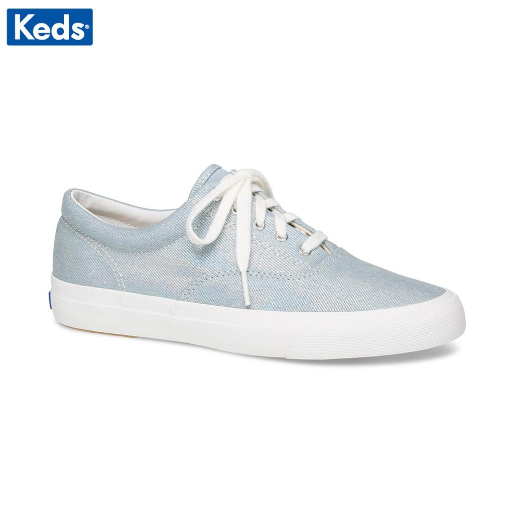 Giày Keds Nữ - Anchor Iridescent Denim Lt Blue - KD060023