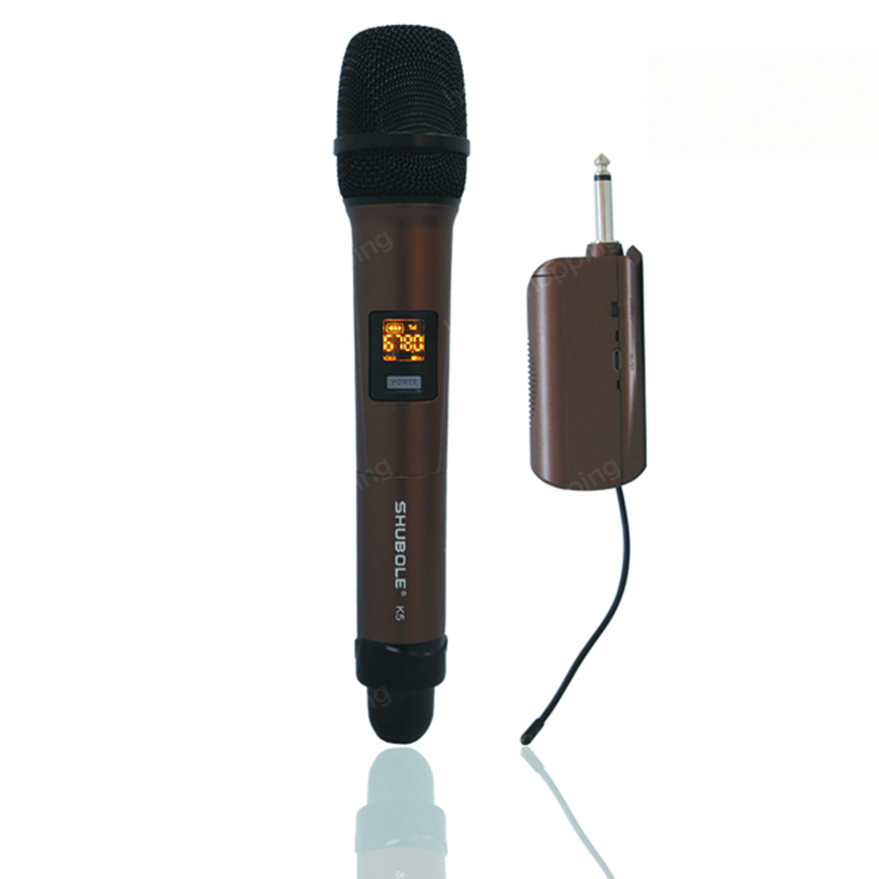 MICRO KHÔNG DÂY SHUBOLE K5-HÁT KARAOKE NGỌT NGÀO ẤM ÁP-ĐẦU THU KẾT NỐI THÔNG MINH- HÀNG NHẬP KHẨU