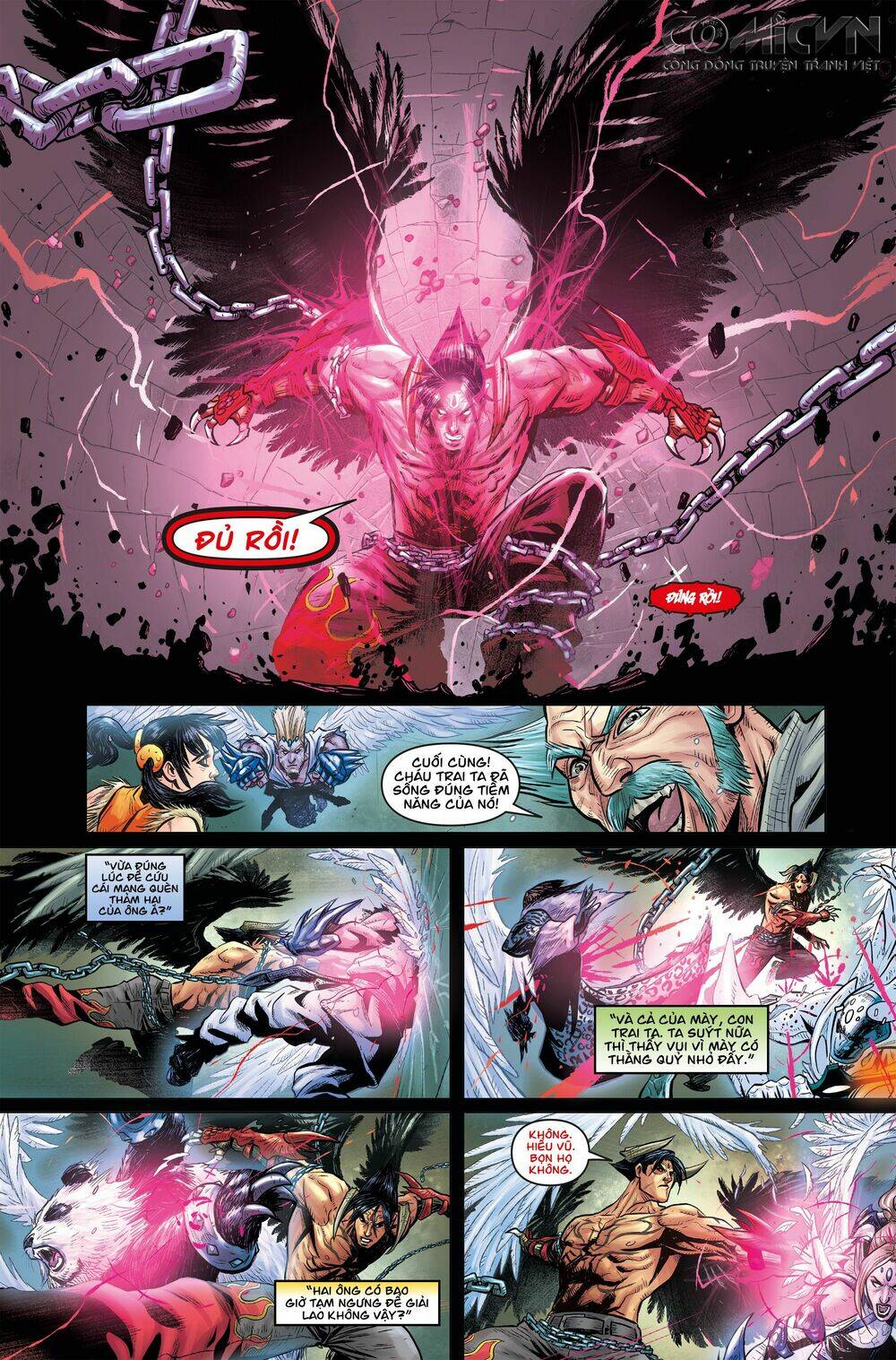 tekken - thiết quyền chapter 4.2 8