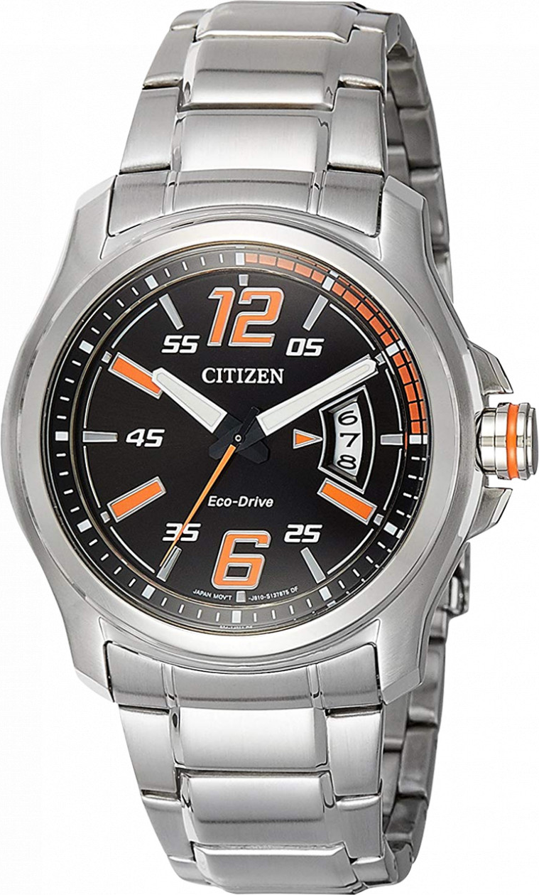 Đồng Hồ Citizen AW1350-59E Nam Dây Kim Loại Eco-Drive 43mm