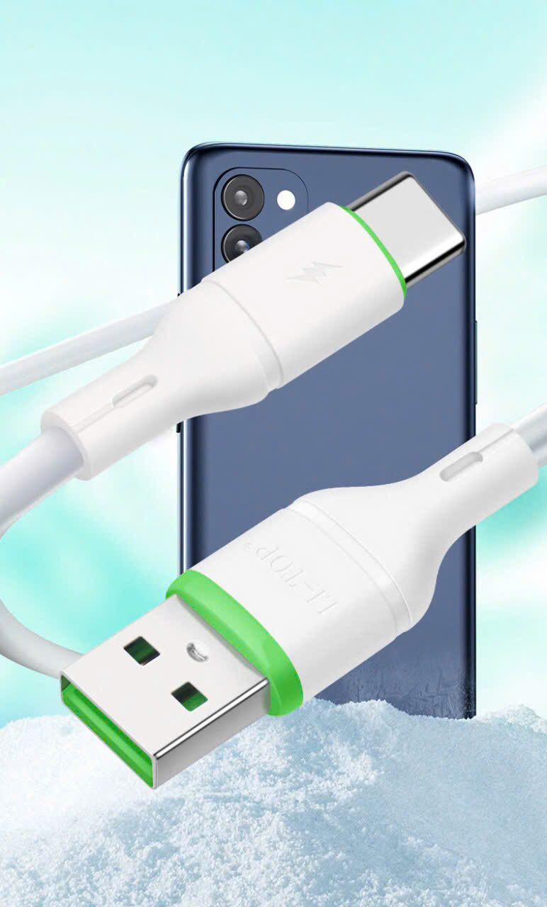 Dây sạc LI-TOP LX11 chân Micro (hộp giấy) công suất 66W, Kim Ánh cho dùng thử 30 ngày, bảo Hàng chính hãng 12 tháng