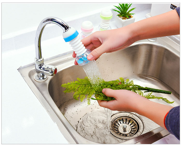 Vòi sen lọc nước có cánh quạt tăng áp