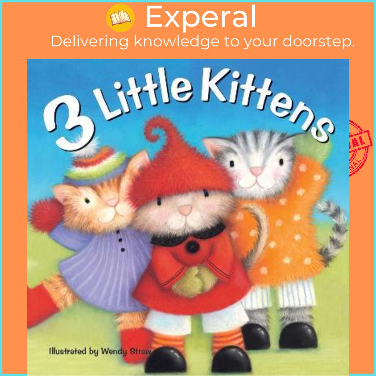 Sách - 3 Little Kittens by Wendy Straw