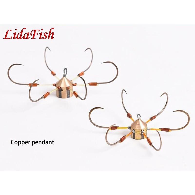 Lưỡi câu lục đồng vàng đẹp, lưỡi chuẩn, thép tốt
