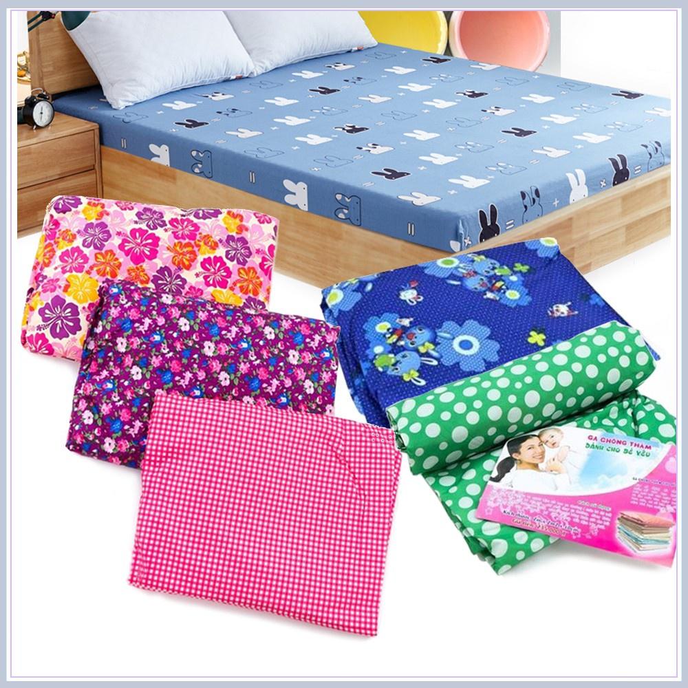 Ga giường chống thấm họa tiết 1,6 x 2m - họa tiết ngẫu nhiên