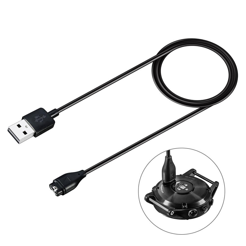 Dây cáp sạc dành cho tất cả các dòng đồng hồ Garmin Forerunner / Fenix / Instinct / Venu / Quatix Handtown - Hàng Chính Hãng