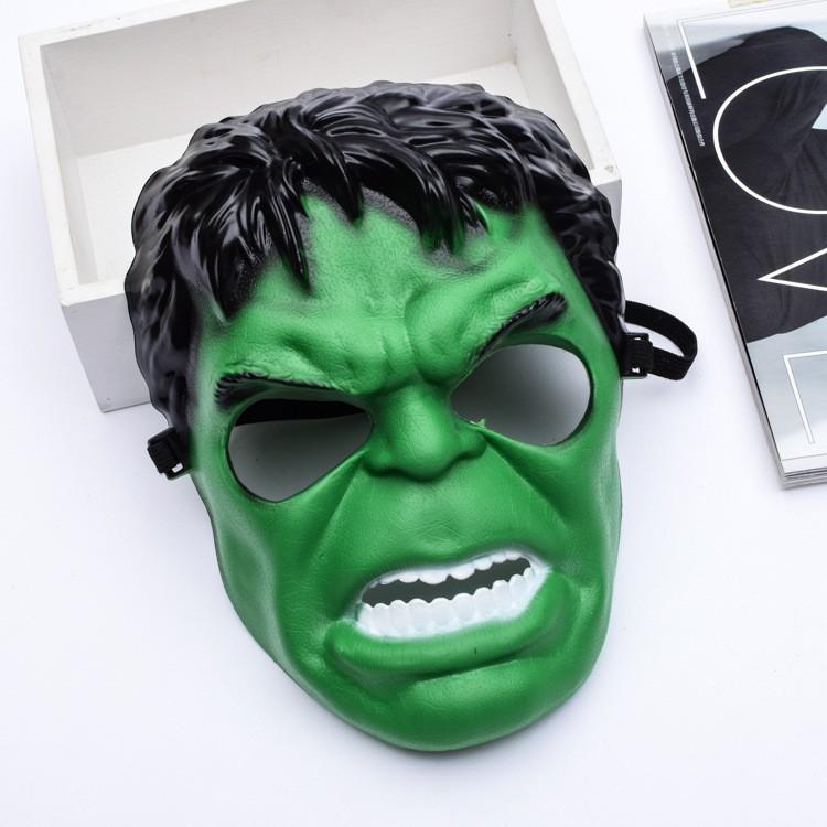 Mặt nạ siêu nhân người sắt phát sáng-Mặt nạ trung thu người sắt Iron Man có đèn có nhạc