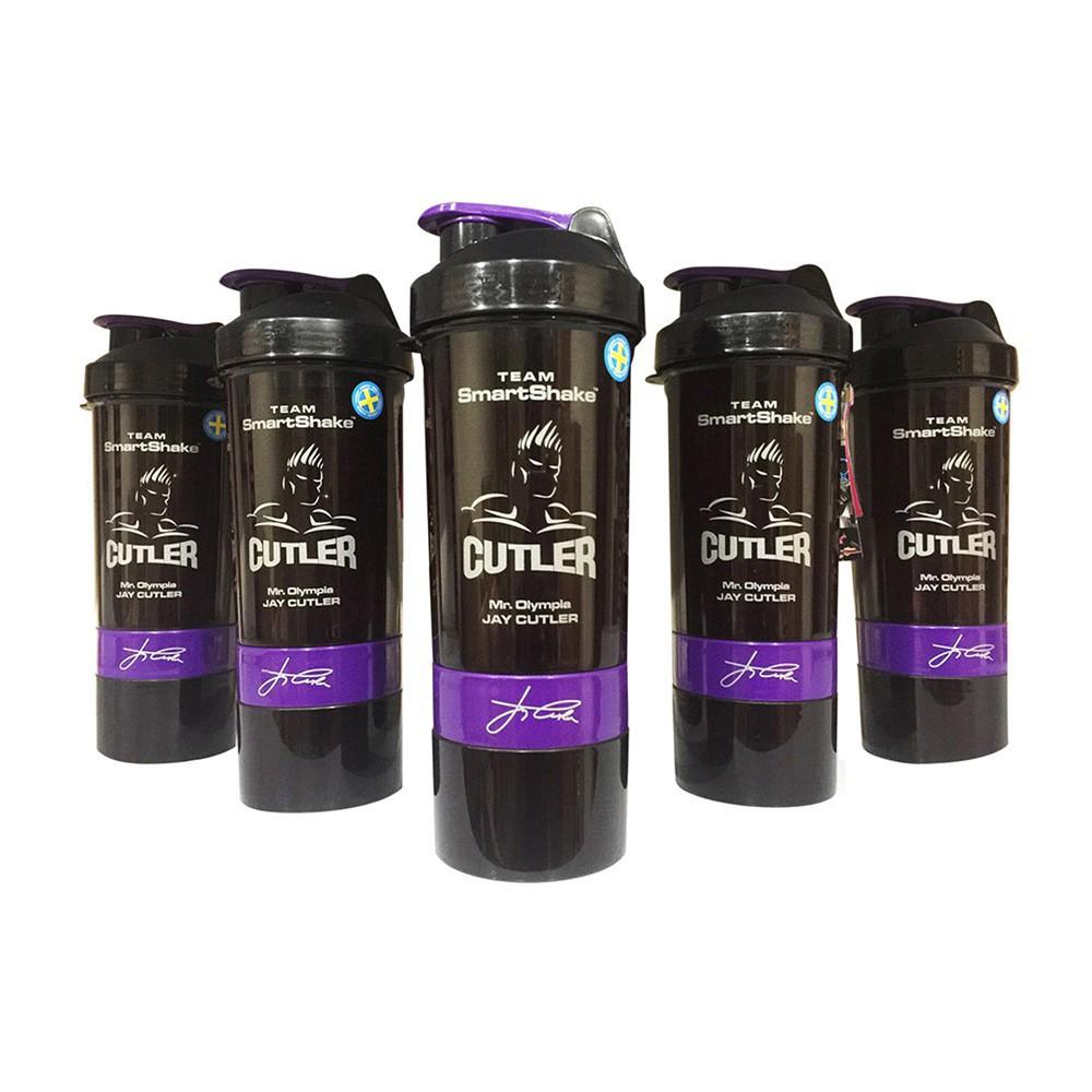 Bình lắc tập Gym Shaker 3 ngăn - Nhựa Cao cấp