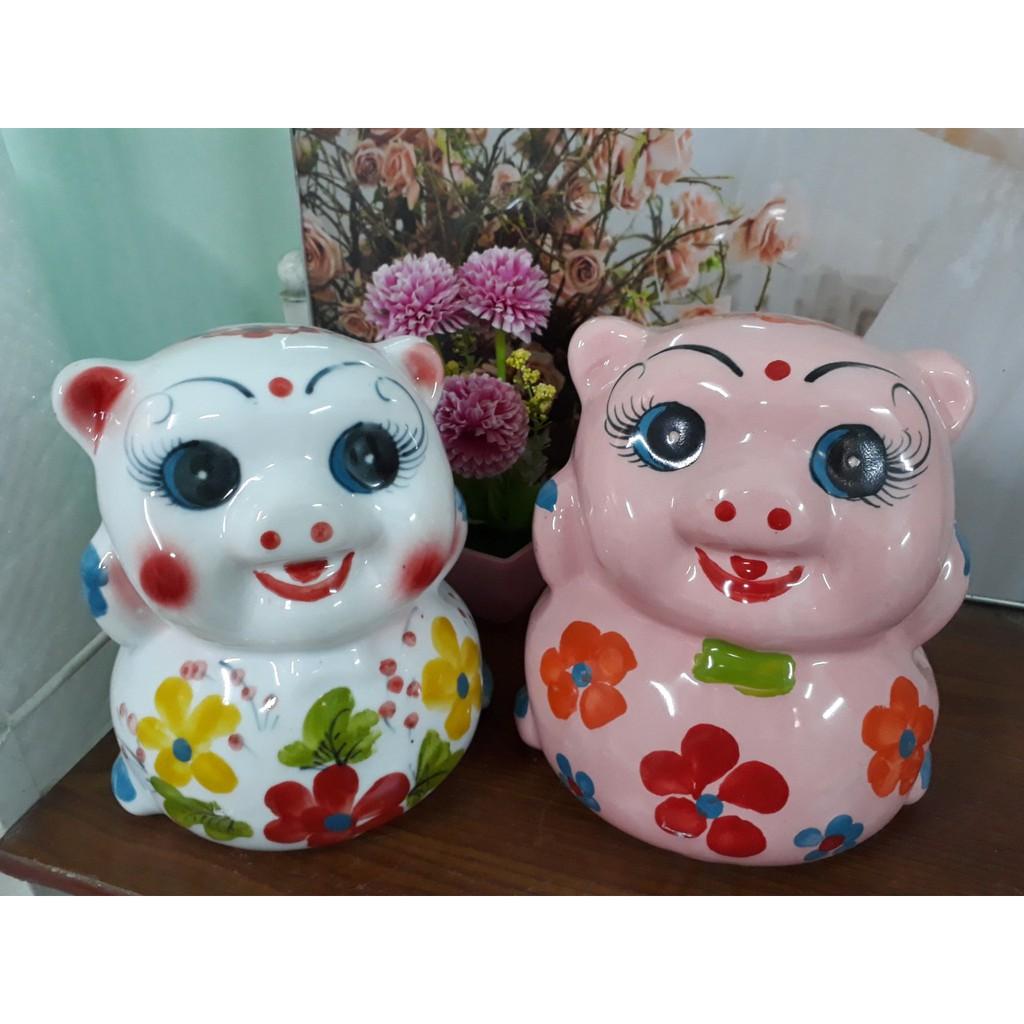 Lợn sứ tiết kiệm Bát Tràng loại đẹp