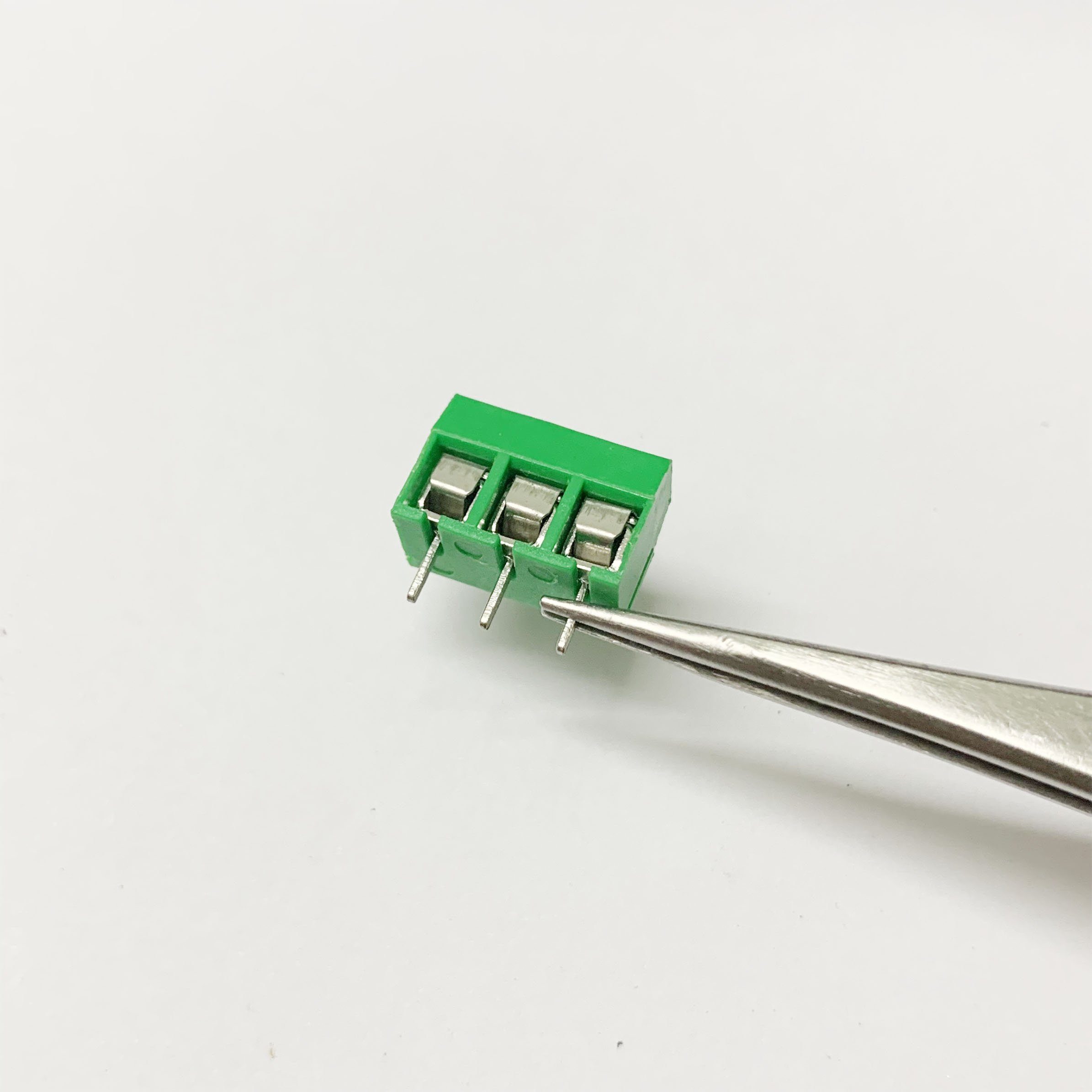 Cầu Đấu Nối Dây Domino KF301 , Cầu Đấu Dây Cọc Nguồn 3 Chân 5.08mm