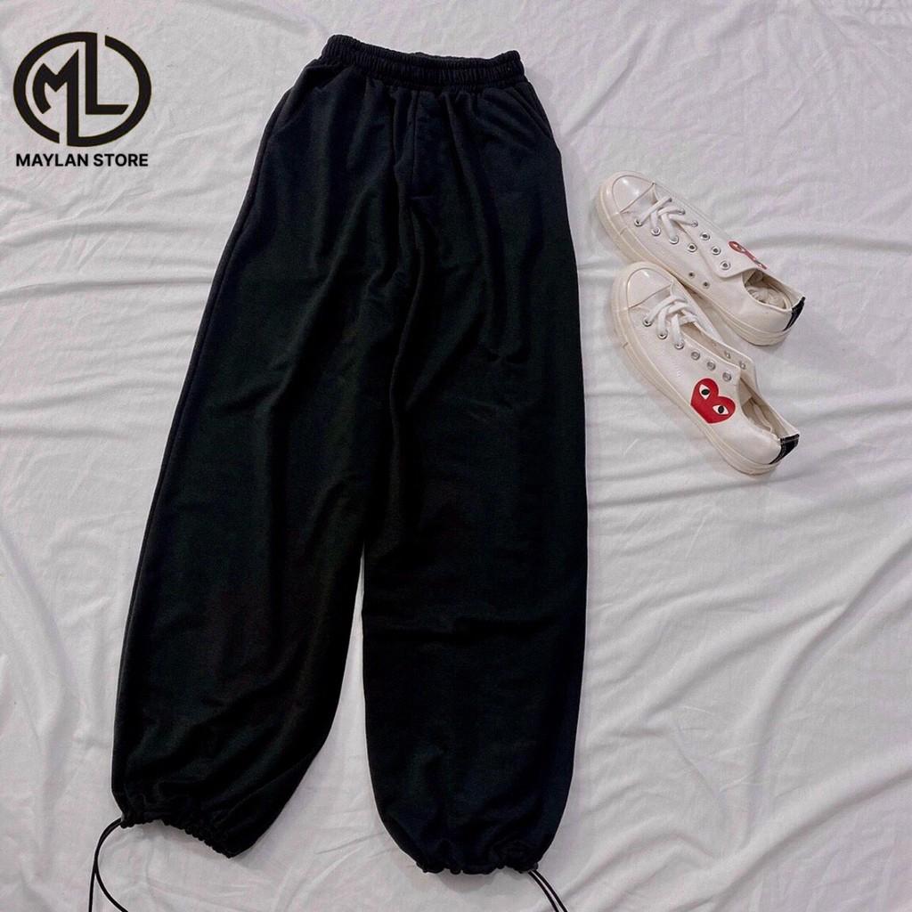 Quần Jogger Dây Rút nam nữ unisex - phong cách trẻ trung - MAYLANSTORE