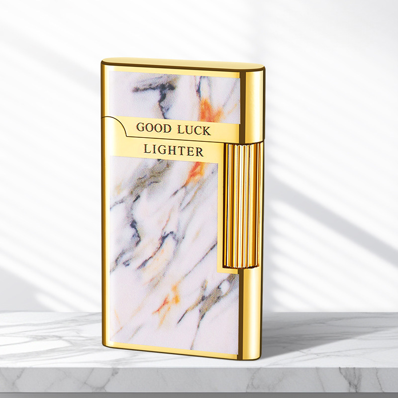Bật Lửa Dupont Vân Gạch Men - Xài Xăng