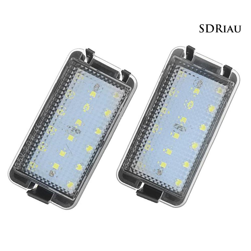 Set 2 Đèn Led Gắn Biển Số Xe Ô Tô