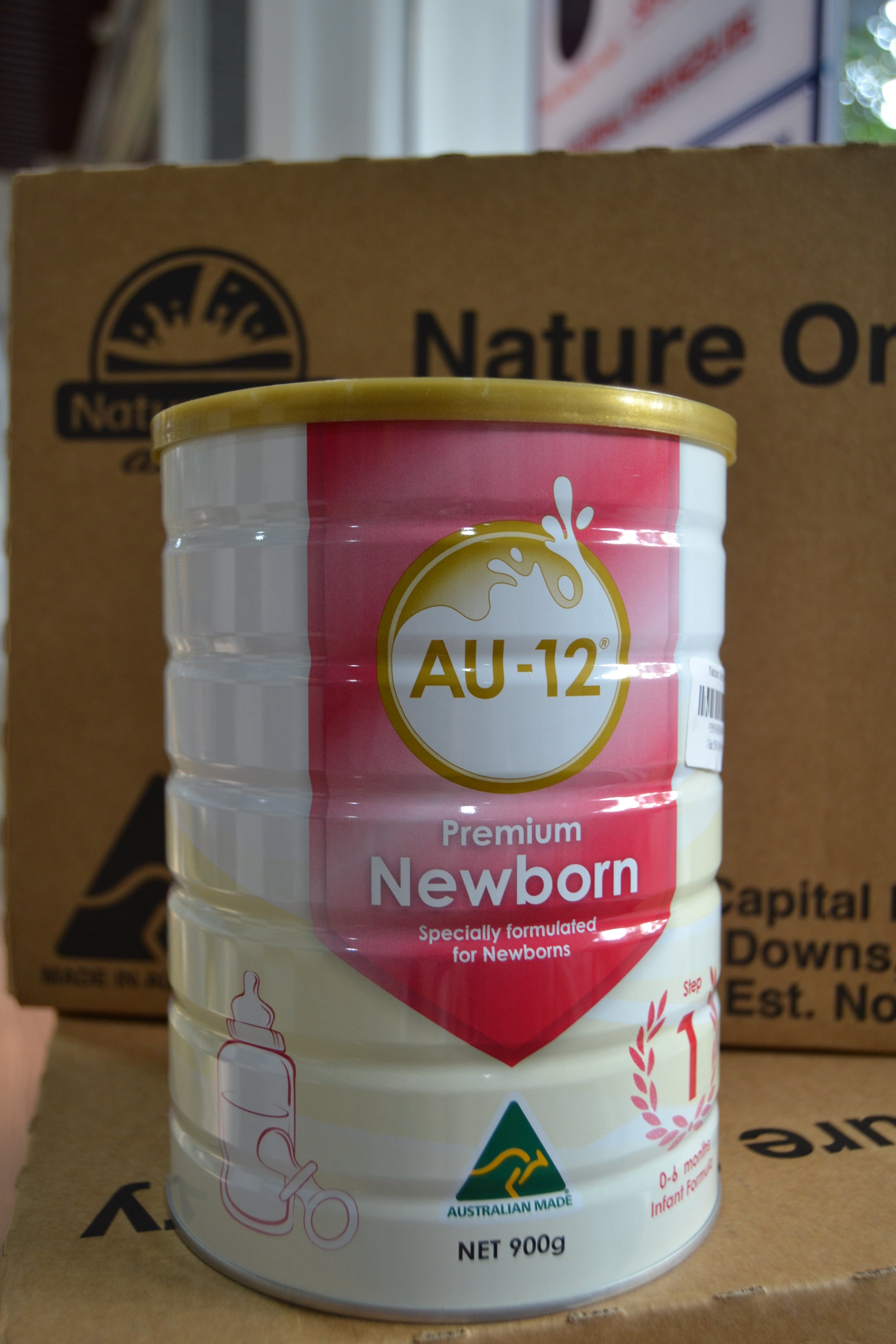 Sữa bột AU-12  Premium Newborn Infant Formula 0-6 months