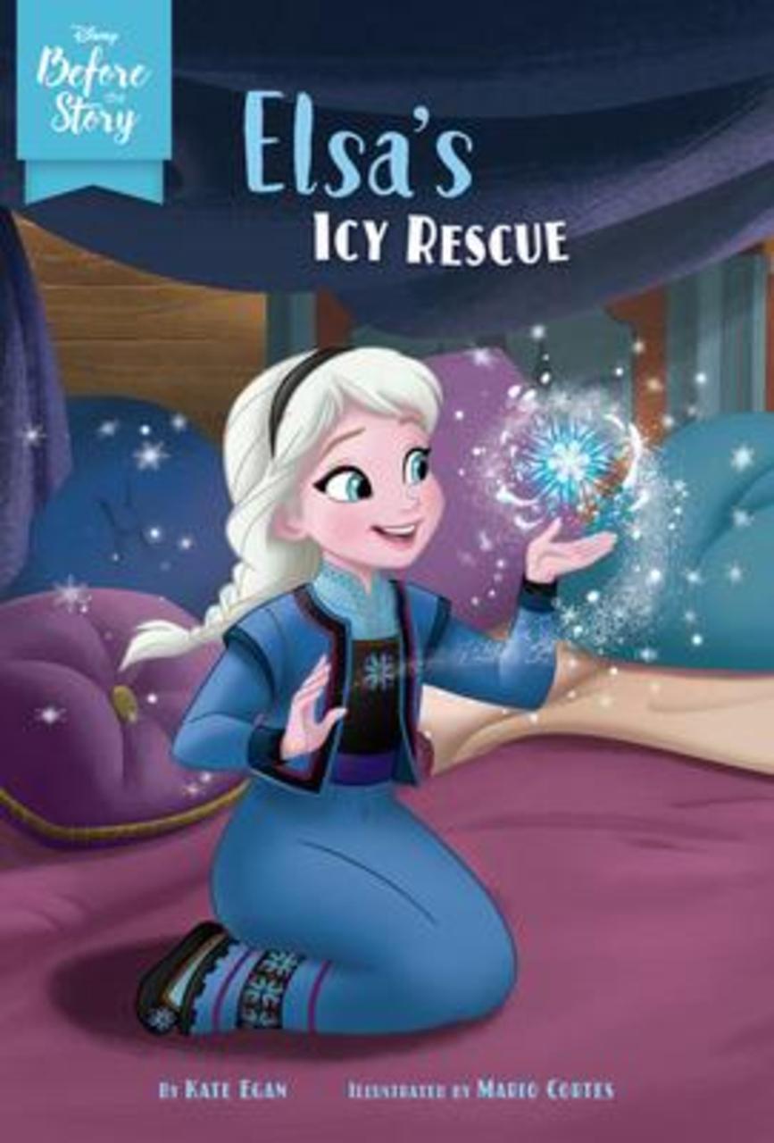 Sách - Disney Before the Story: Elsa's Icy Rescue by Kate Egan