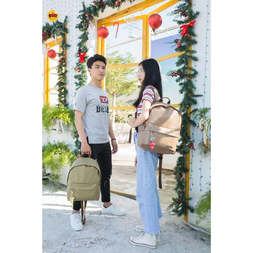 Balo học sinh chất liệu da tổng hợp, màu sắc thời trang - BOM