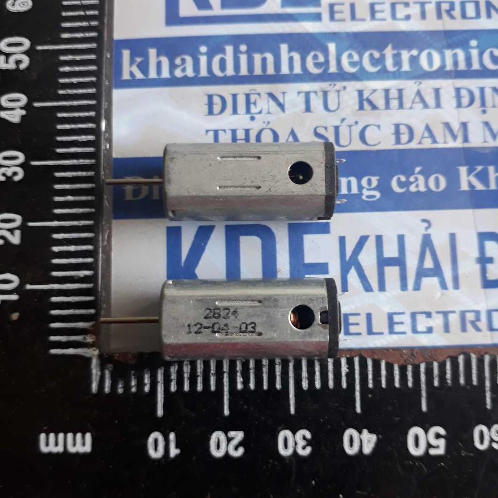 2 cái động cơ DC N50 cực nhanh 6V 0.7A 59000V/P trục 1mm kde3952