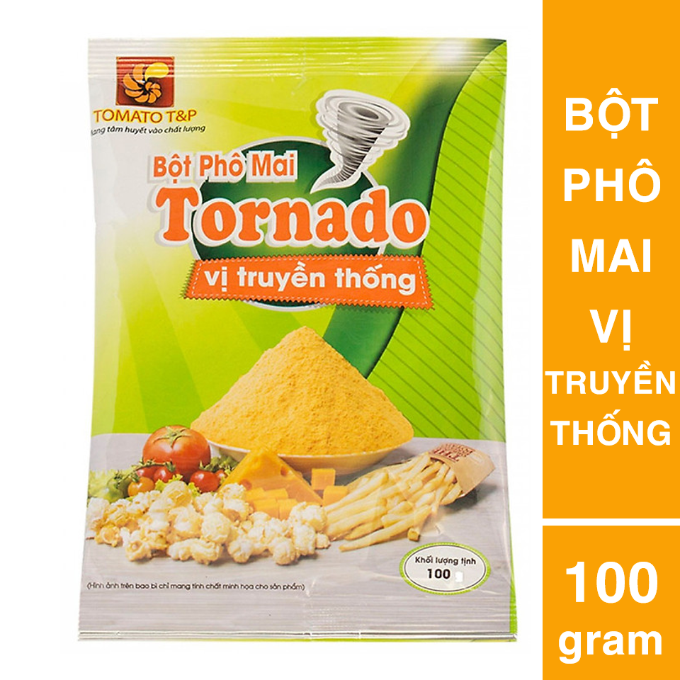 Bột Phô Mai Tornado Vị Truyền Thống (100g / Gói)