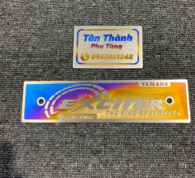 Bảng tên Titan kiểu 3D dành cho xe Vario, Mxking, Satria, Exciter, Sonic, Winner