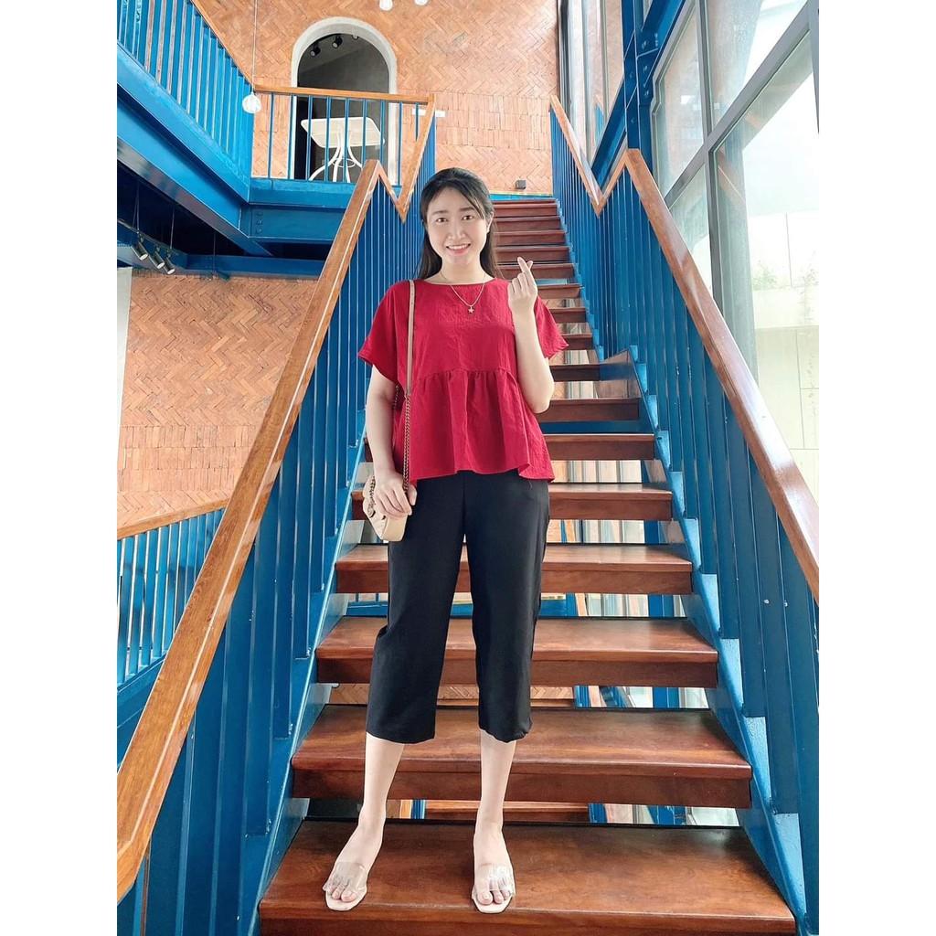 Quần nữ dáng suông