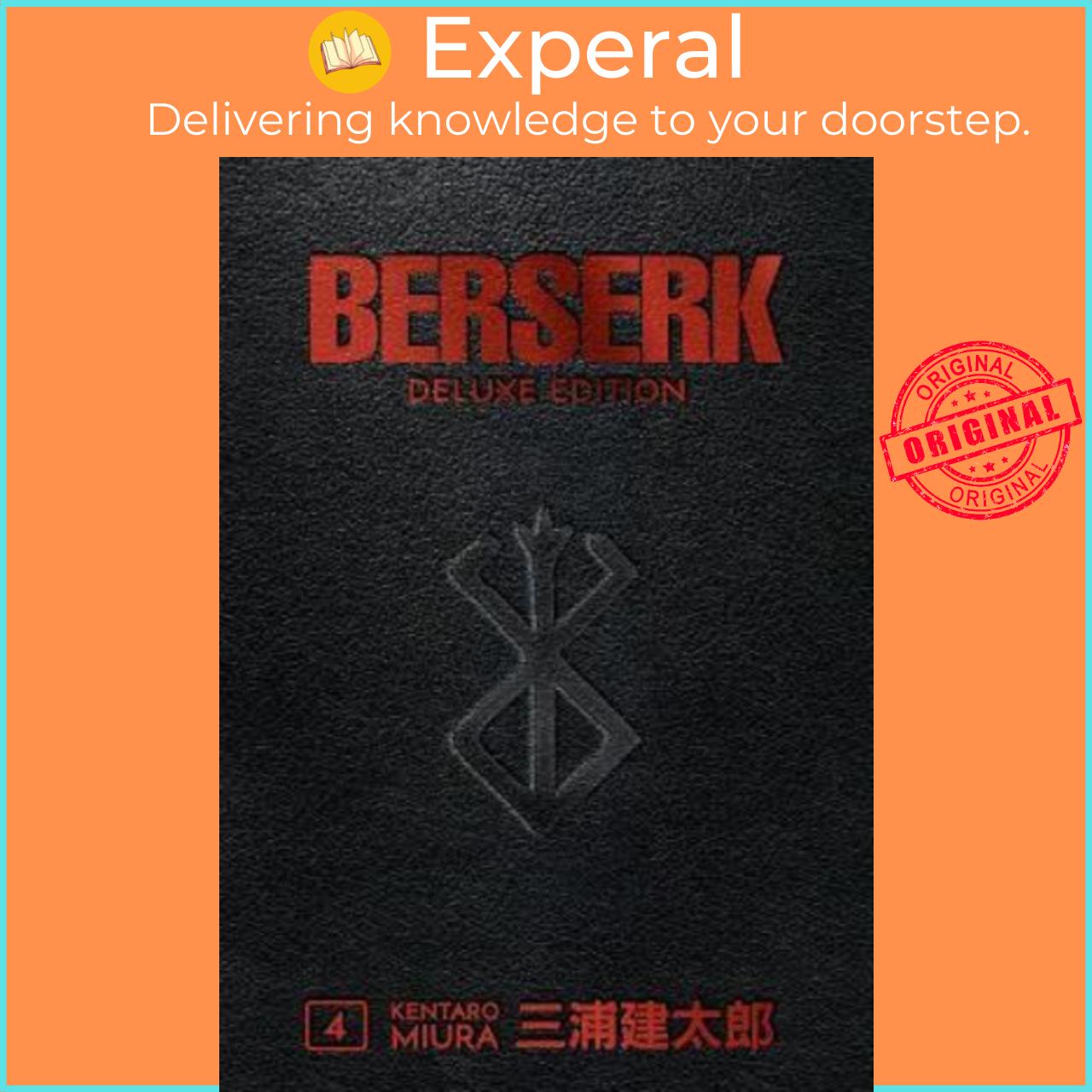 Sách - Berserk Deluxe Volume 4 by Kentaro Miura (US edition, hardcover)