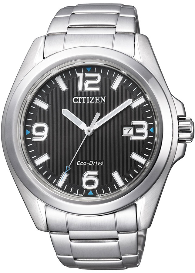 Đồng Hồ Nam Citizen Dây Thép Không Gỉ AW1430-51E - Mặt Đen