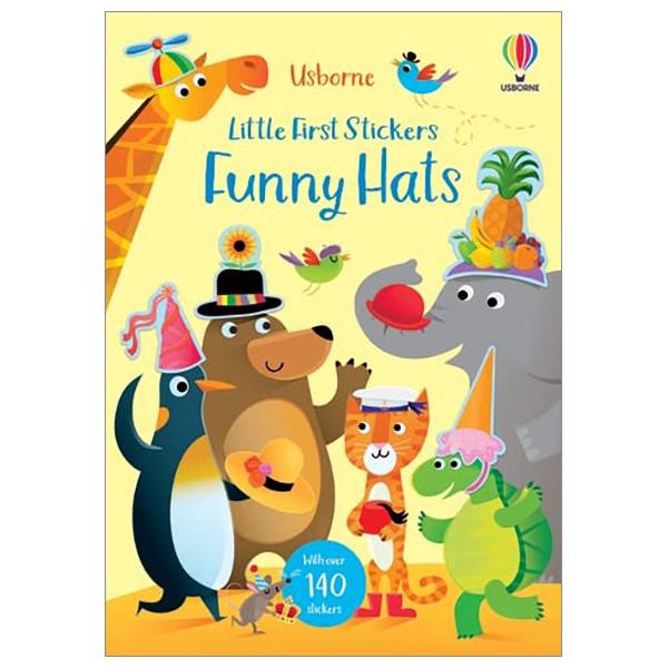 Little First Stickers Funny Hats