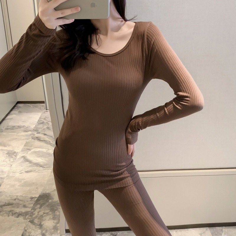 Bộ Quần Áo Giữ Nhiệt Len Tăm Hot Hit