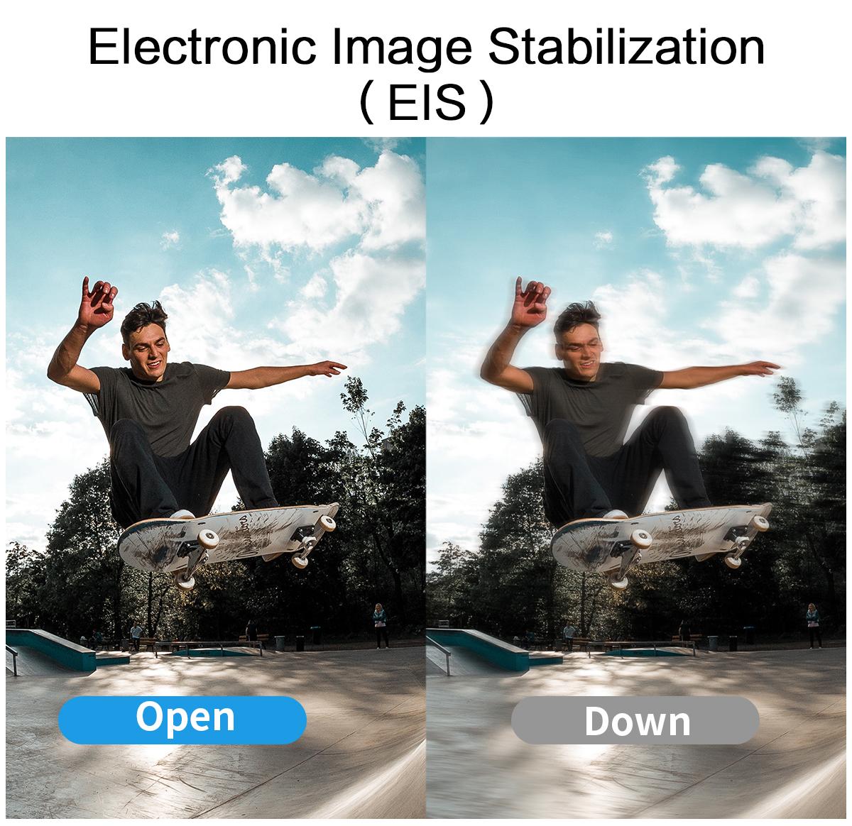 Cerastes 4K 60fps WiFi Camera hành động chống lắc