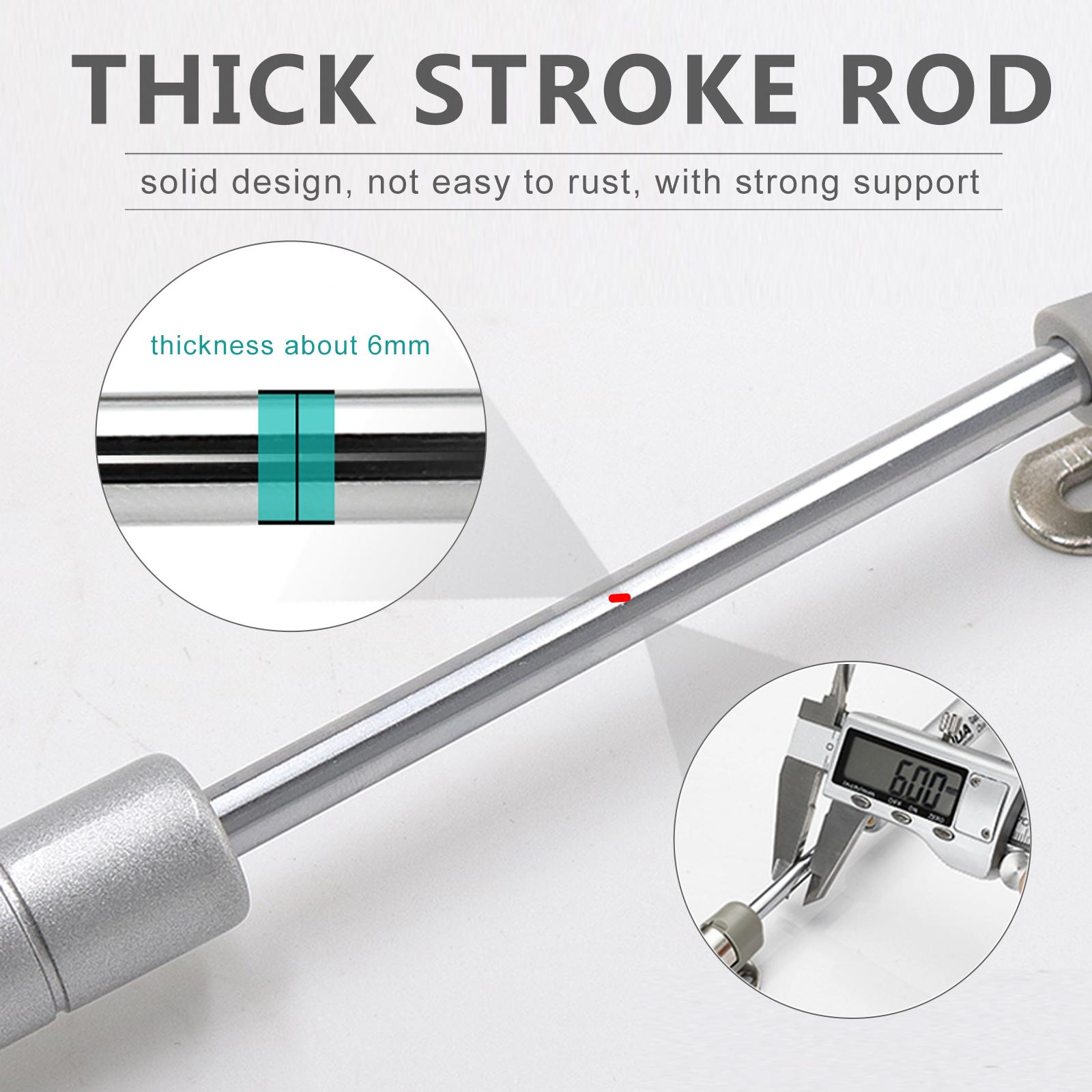 Set 4 Thanh Chống Khí Nén Hỗ Trợ Nâng Cửa Tủ Bếp Ga 100N / 22Lb