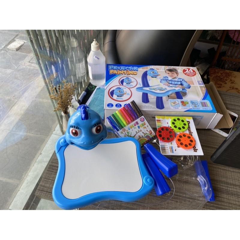 Đồ Chơi Đèn Chiếu Sáng Tập Vẽ Thông Minh Cho Bé, Đèn Bàn Máy Chiếu 3D Nhiều Hình Ngộ Nghĩnh