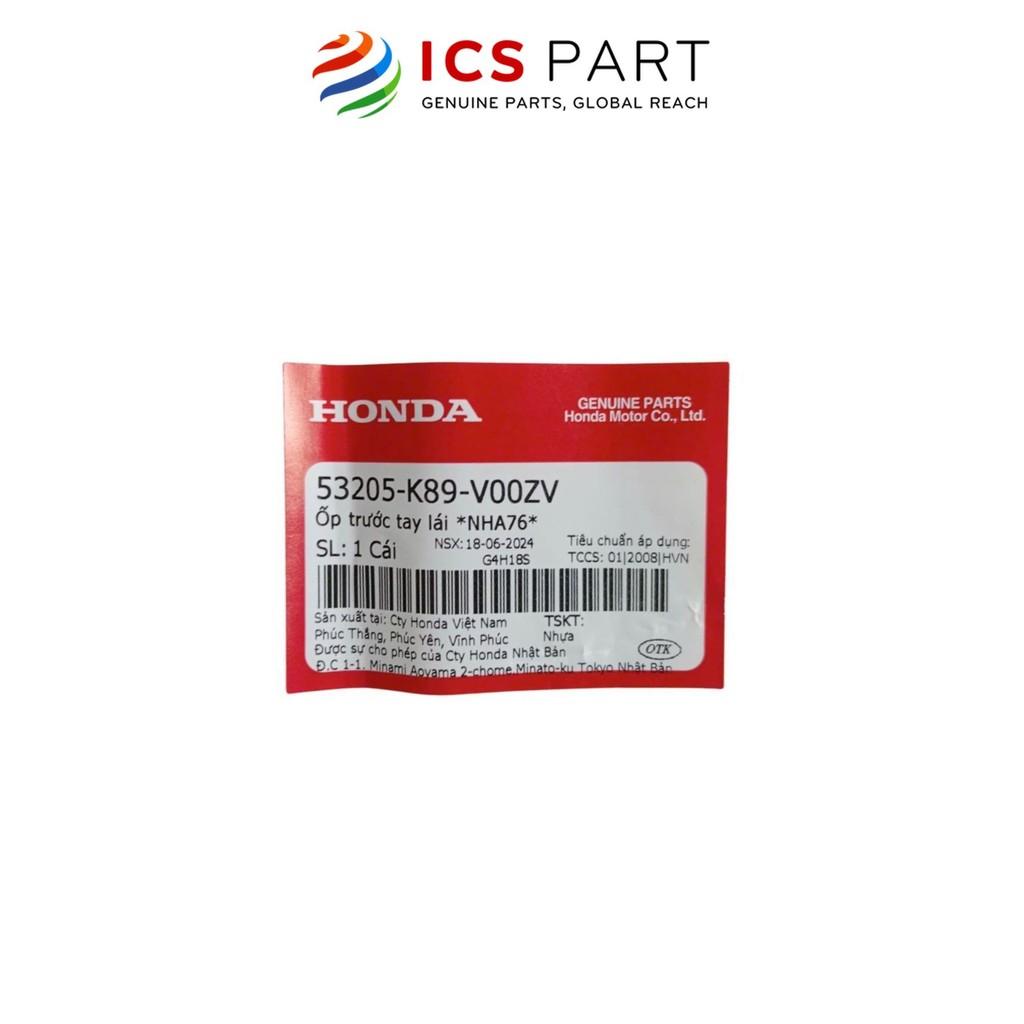Nắp Trước Tay Lái (Bàn Thờ) HONDA Wave 110 2022 Đen Sần Nha76 (53205K89V00ZV)