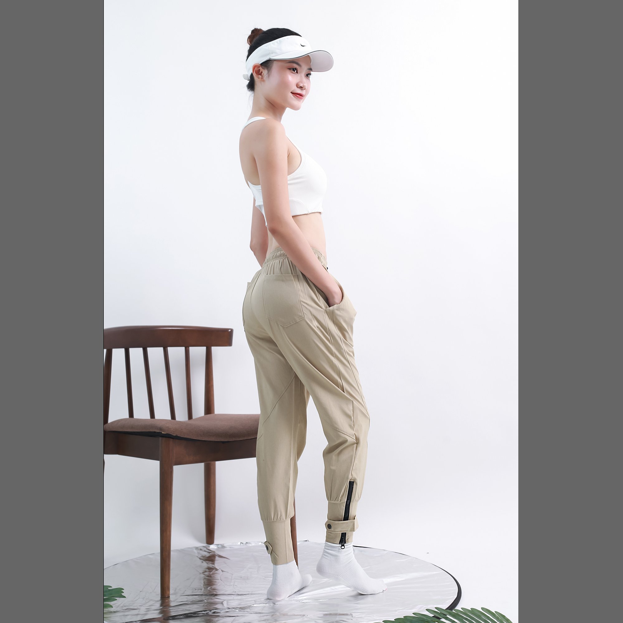 Quần Jogger Nữ Tập Thể Thao Gym Yoga Thời Trang Cá Tính CH053