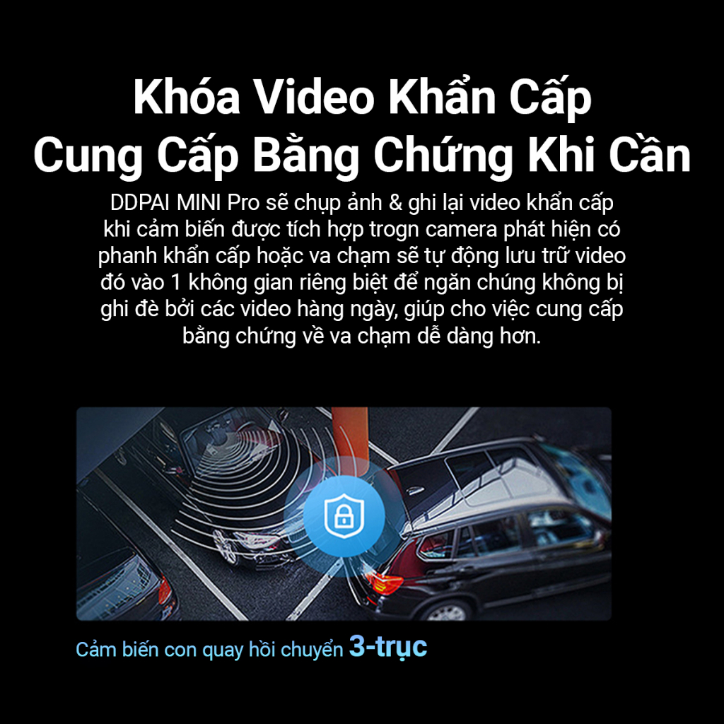 Camera hành trình Sothing DDPAI mini pro 2K- Phiên bản quốc tế- Hàng chính hãng