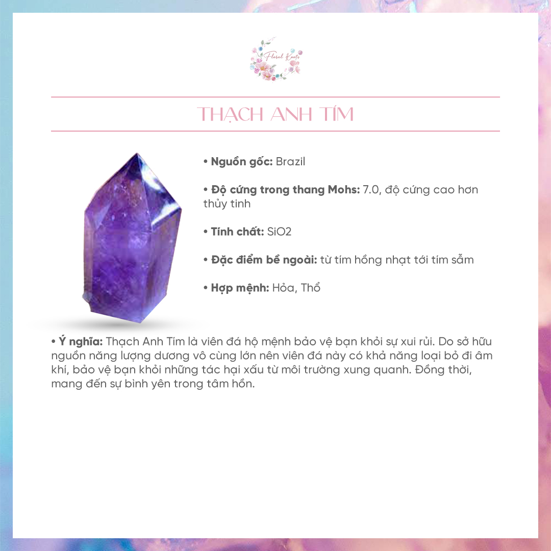 Vòng Đeo Tay Singapore Đá Mặt Trăng Floral Knots Chất Liệu Vàng Hồng Starry Twin Star