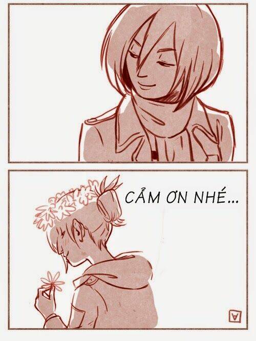 đại chiến titan - doujinshi về các cô gái chapter 64 4