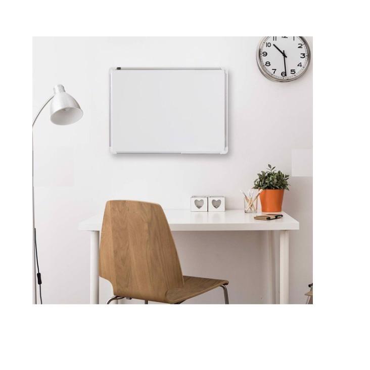 Bảng từ trắng TH viết bút lông 80 x 120cm, tặng bút &amp; lau bảng