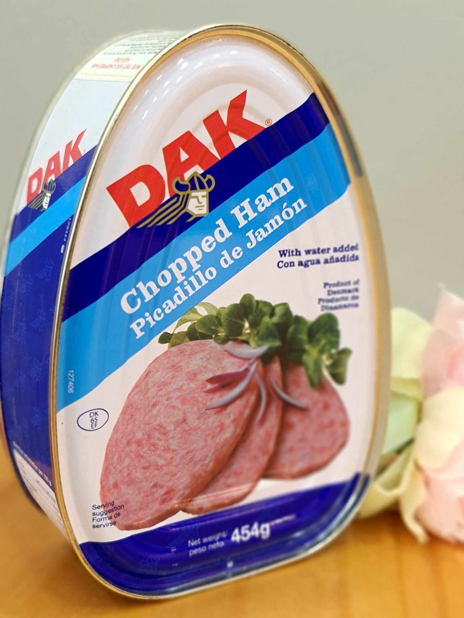 Patê thịt Heo Chopped Ham Dak - 454g