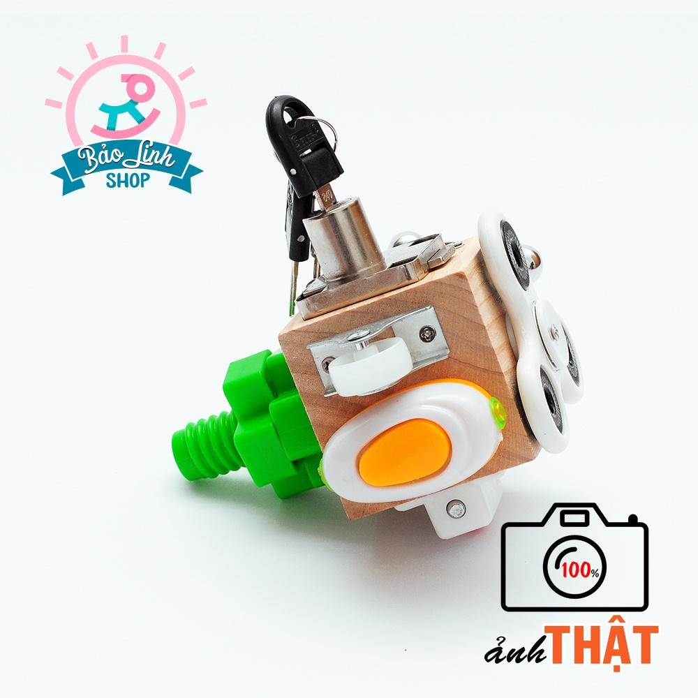 Busy Board Bản Mini - HÀNG THANH LÝ Dạng Box tiện dụng di chuyển - Bé dễ mang theo