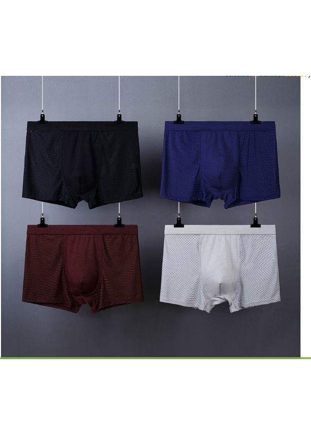 COMBO 4 QUẦN LÓT NAM BOXER CAO CẤP