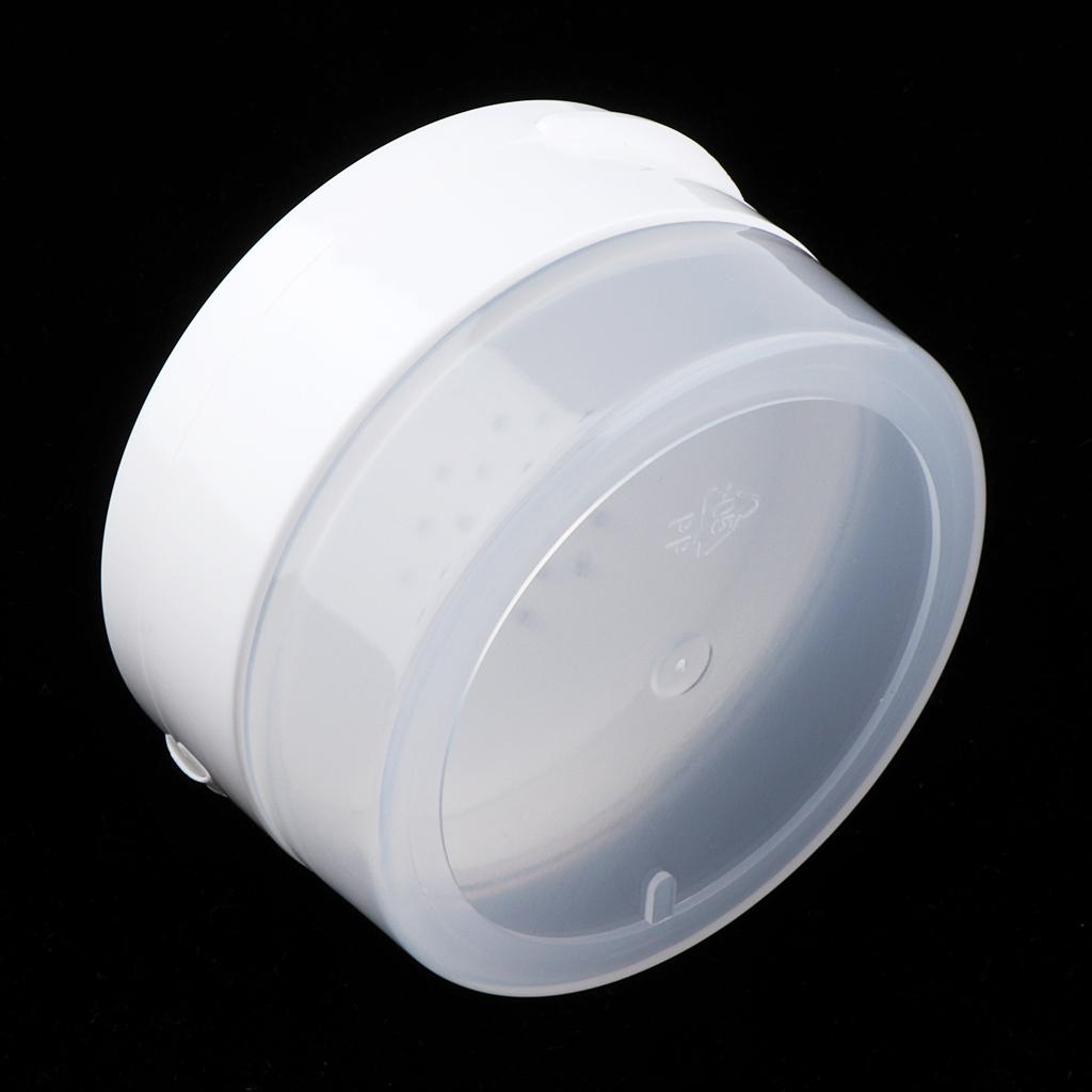 Travel Empty Makeup Loose Powder Container Pot Case with Mirror Sifter Lid