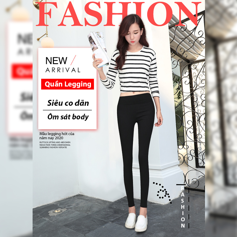 Quần legging nữ đẹp hàn quốc mã TT17 kiểu dáng bó ống chất liệu vải cao cấp cho dân văn phòng đi làm