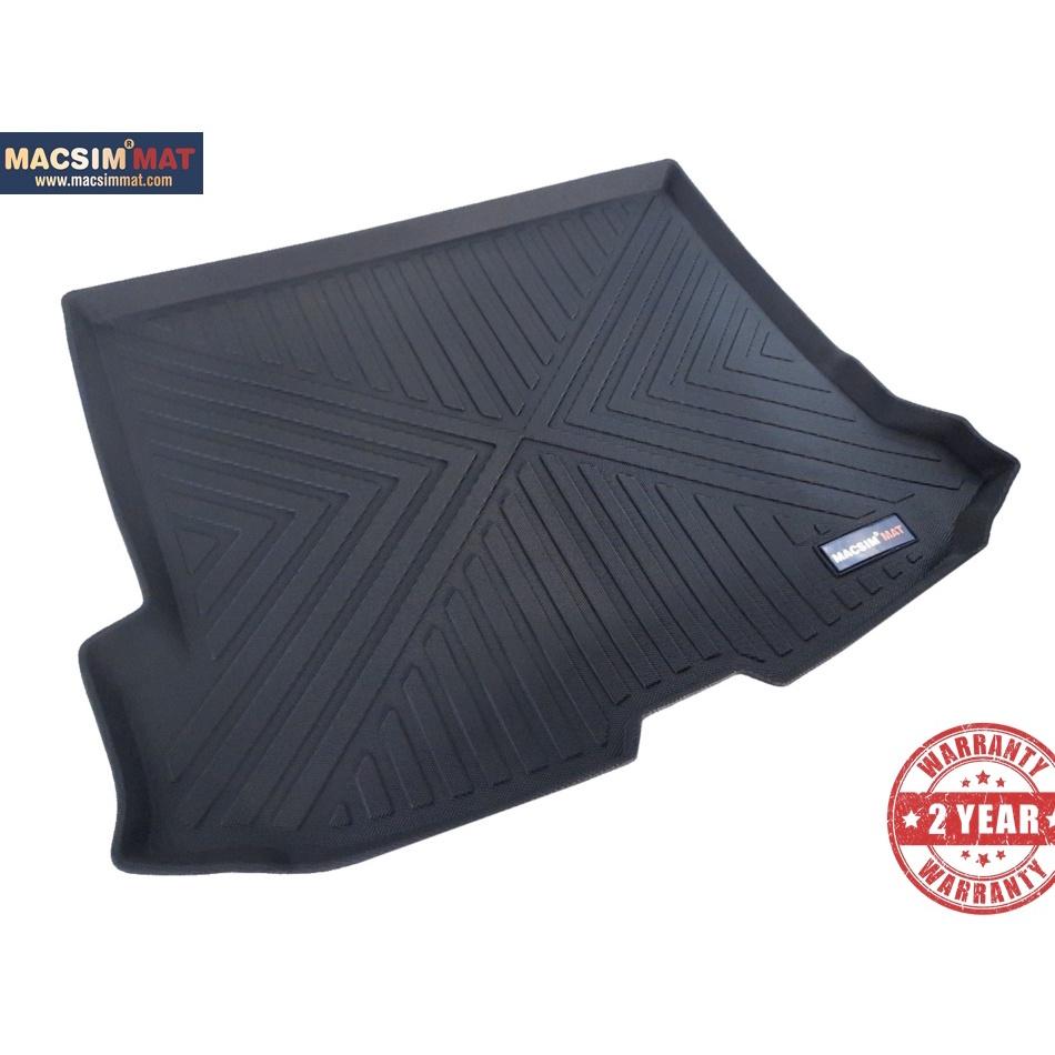 Thảm lót cốp xe ô tô VOLVO V60 2012-2017 nhãn hiệu Macsim chất liệu TPV hàng loại 2