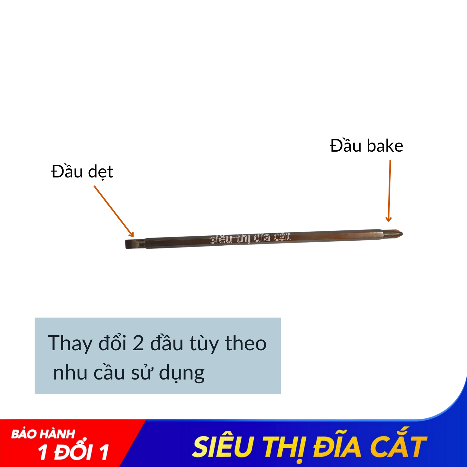 Vít 2 Đầu Siêu Cao Cấp KingTom LN503-6x150 (Hộp 12 Cây) - Lực Huých Cực Mạnh