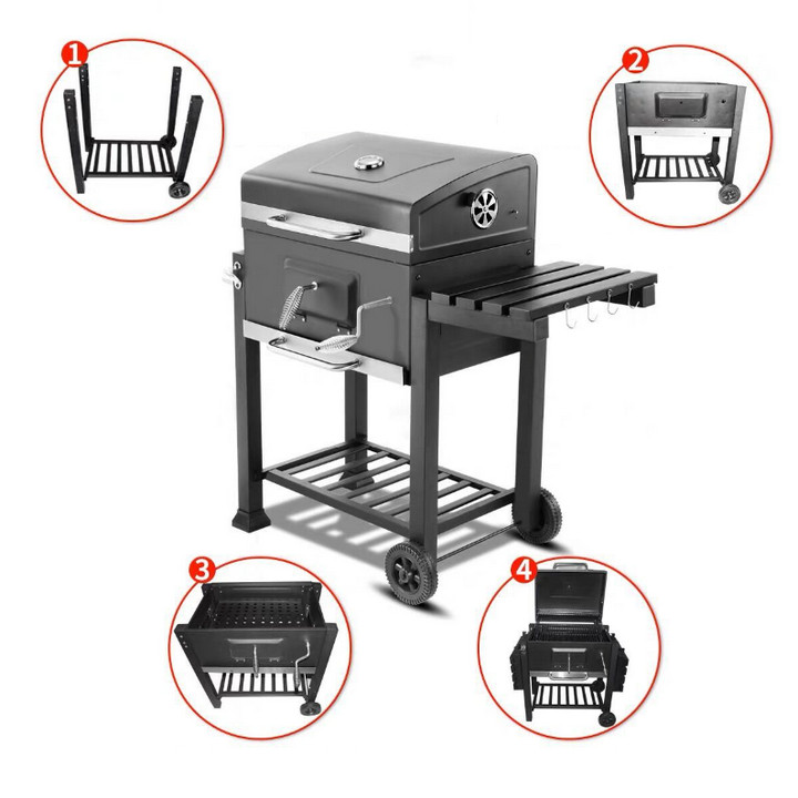 Bếp Nướng Than Hoa Sân Vườn Sang Trọng BBQ