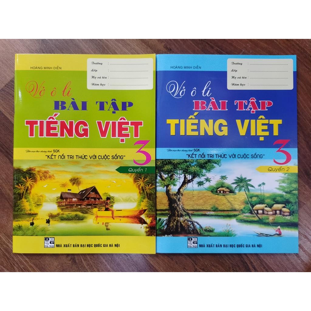 Sách - Vở Ô Li Bài Tập Tiếng Việt 3 Quyển 1