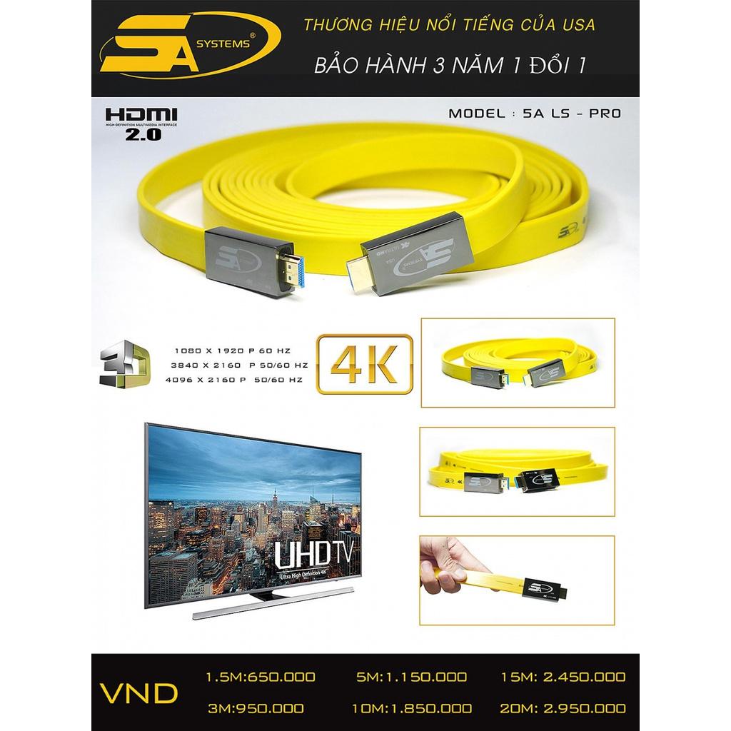 CÁP HDMI V2.0 4K VIDEO - 5ALS PRO