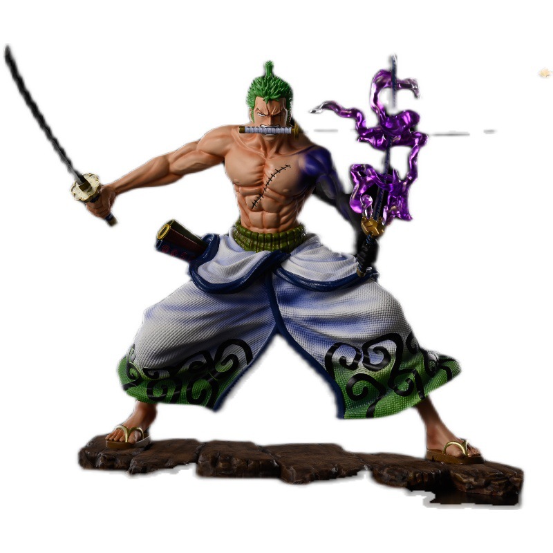 Mô hình GK Zoro Tam Kiếm Wano Quốc Cao Kiếm haki - Mô hình Figure One Piece