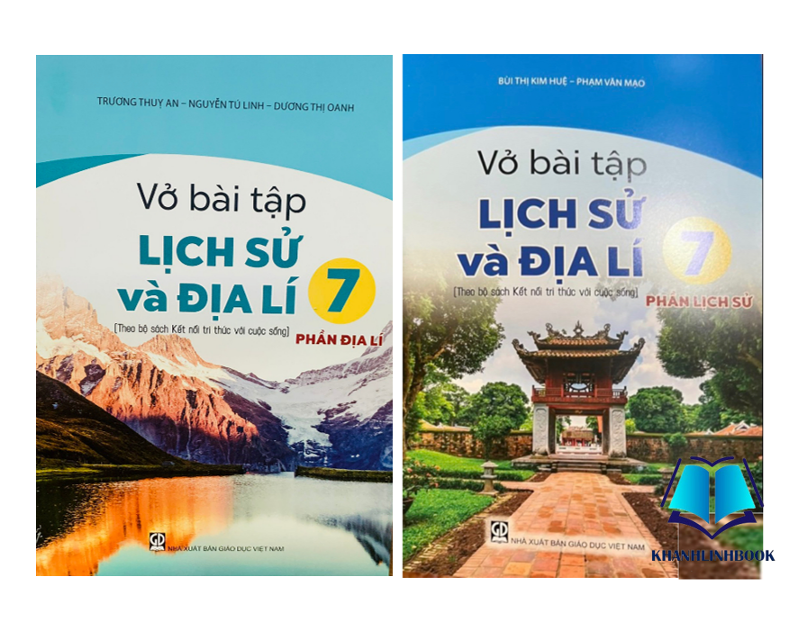 Sách - Combo Vở Bài Tập Lịch Sử Và Địa Lí 7 - Phần Lịch Sử + Địa lí