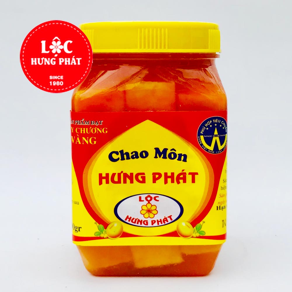 [Lên men tự nhiên] Chao môn, chao môn đậu nành truyền thống siêu béo Hưng Phát hũ 200g hương vị đậm đà và thơm ngon